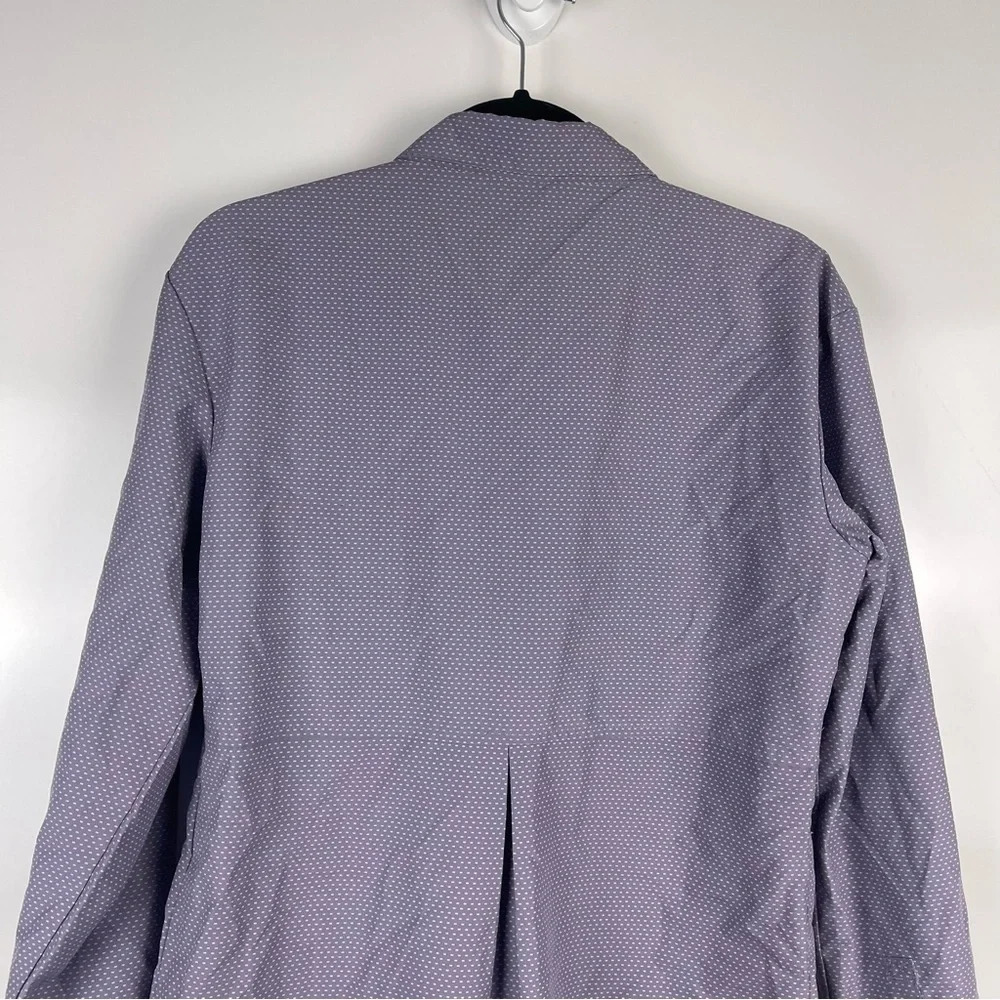 The North Face Stevie Long Sleeve Button Front Tunic Shirt Purple Size Medium - Picture 10 of 10